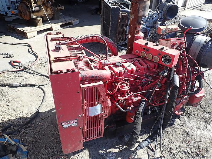 Used VM Motori D706 Turbo Diesel Engine POWER UNIT Detroit Diesel VIDEO! 160 HP