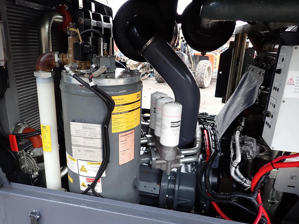Used 2021 Atlas Copco XAS950 PD8 Air Compressor