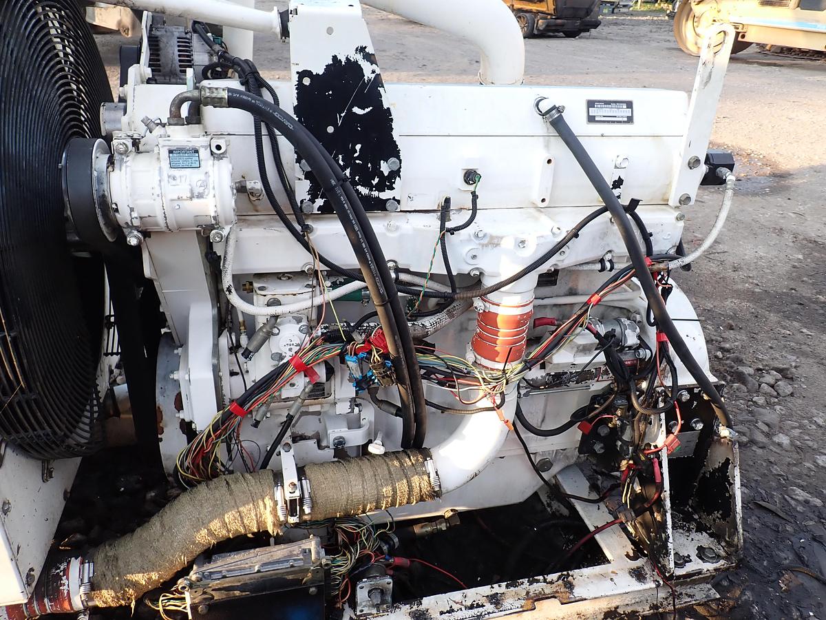 Used John Deere 6125HF070 Diesel Engine 225 HOURS!!