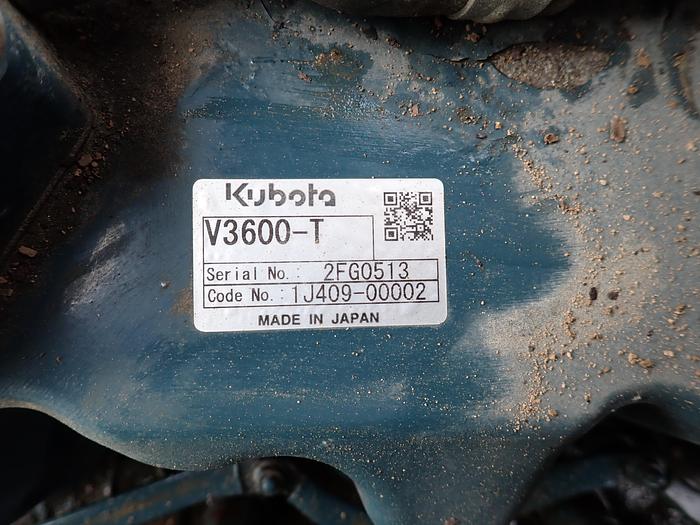 Used 2015 Kubota V3600-T-BG-ET03 Diesel Engine