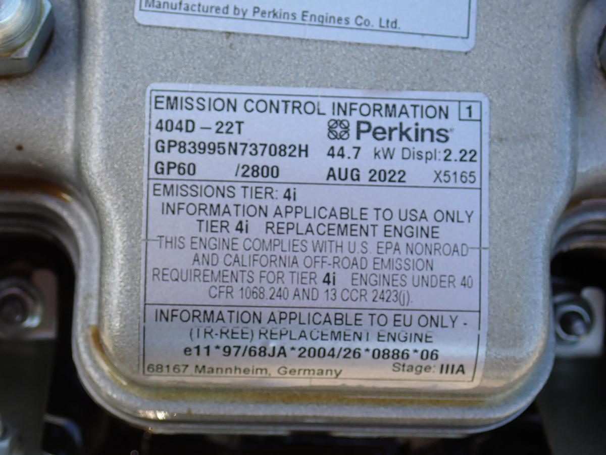 2022 Perkins 404D-22T FACTORY NEW ENGINE!