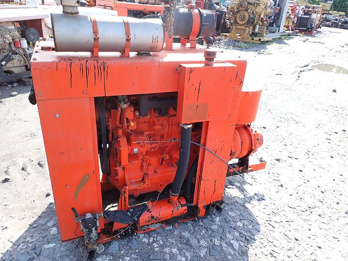 Used John Deere 4045DF150 Diesel Power Unit 1359 Hours