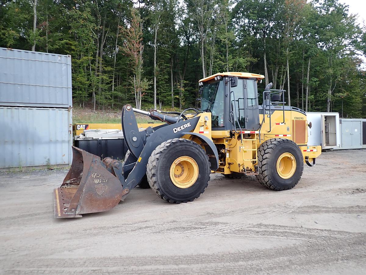 Used 2021 John Deere 724P Wheel Loader QUICK COUPLER