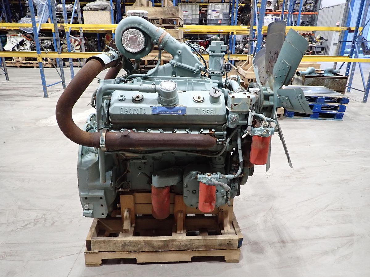 Used Detroit Diesel 8V92TA Engine 441 HOURS 8083-7305