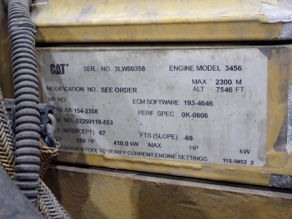 Used 2001 CAT 3456 Turbo Diesel Engine
