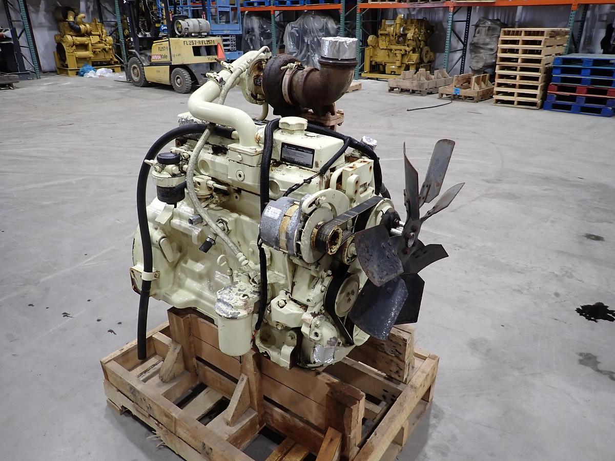 Used John Deere 4045TF150 Diesel Engine 233 HOURS!
