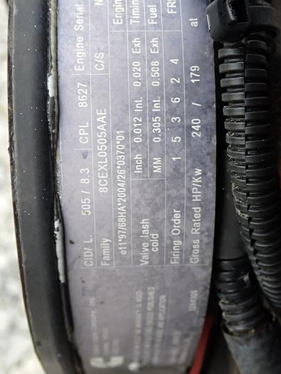 Used 2008 Cummins QSC 8.3 Diesel Engine CPL 8627