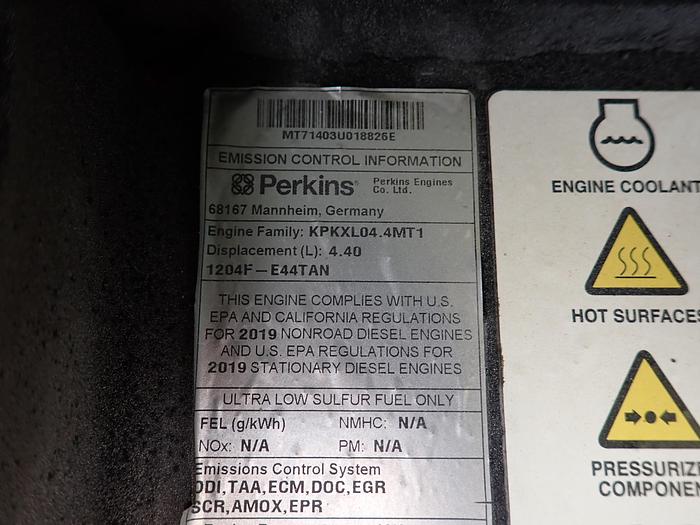 Used 2019 Sullair 375DH/AF/DPQ Air Compressor