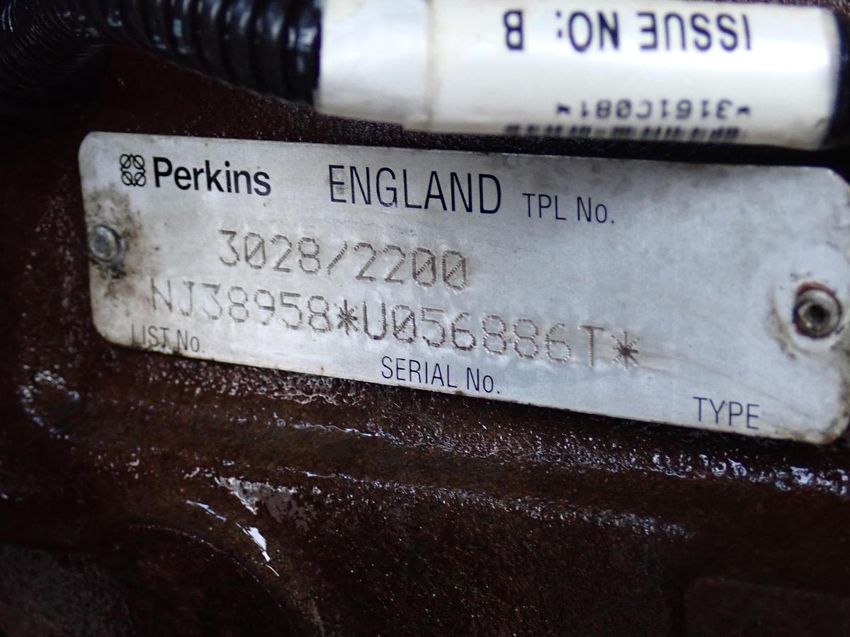 Used 2009 Perkins 1104D-E44TA Diesel Engine 1089 HOURS!