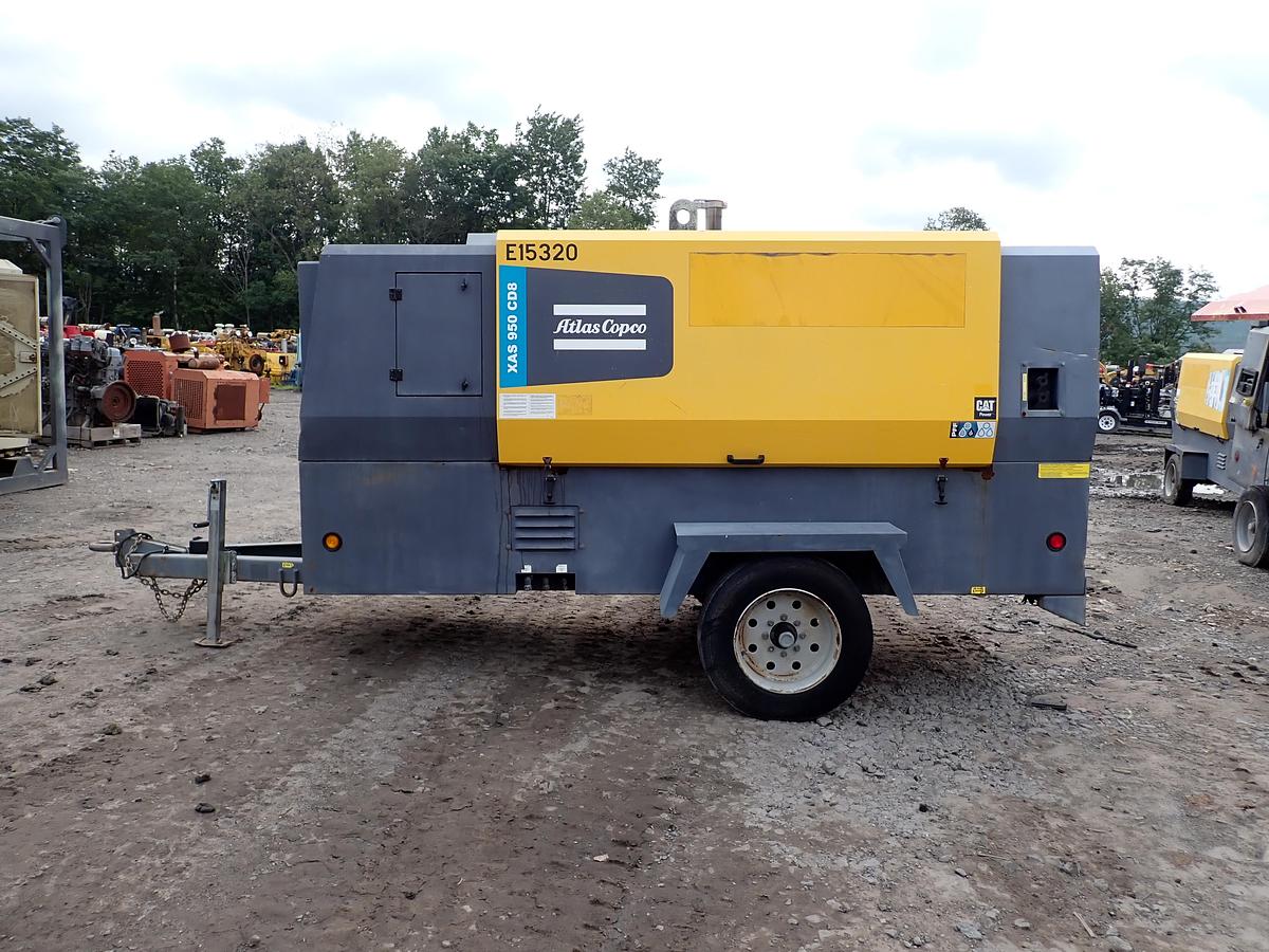 Used 2019 Atlas Copco XAS950 CD8 Air Compressor