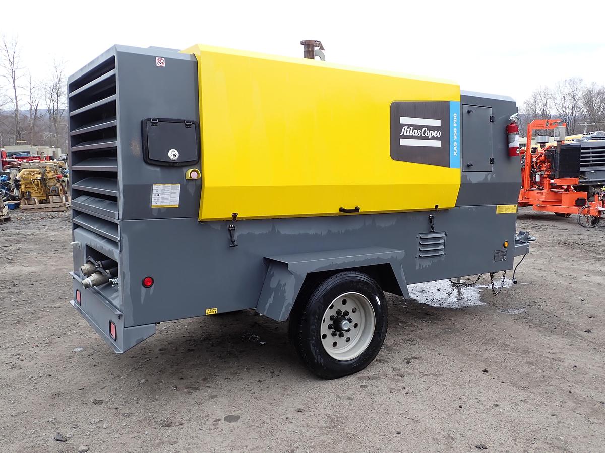 Used 2020 Atlas Copco XAS950 PD8 950 CFM Air Compressor