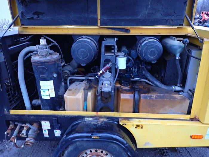 Used 2009 Kaeser M100 375 CFM Air Compressor VIDEO! Kubota Diesel Towable