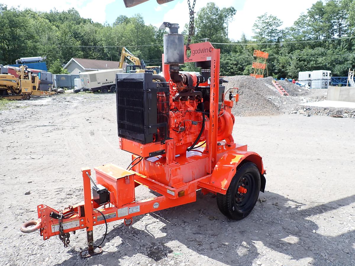 Used 2014 Godwin CD150M 6" Water Pump JOHN DEERE DIESEL