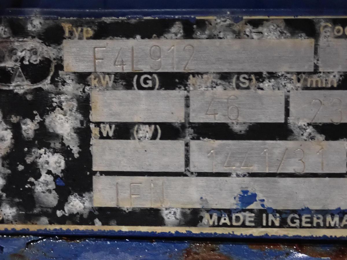 Used Deutz F4L912 Diesel Engine