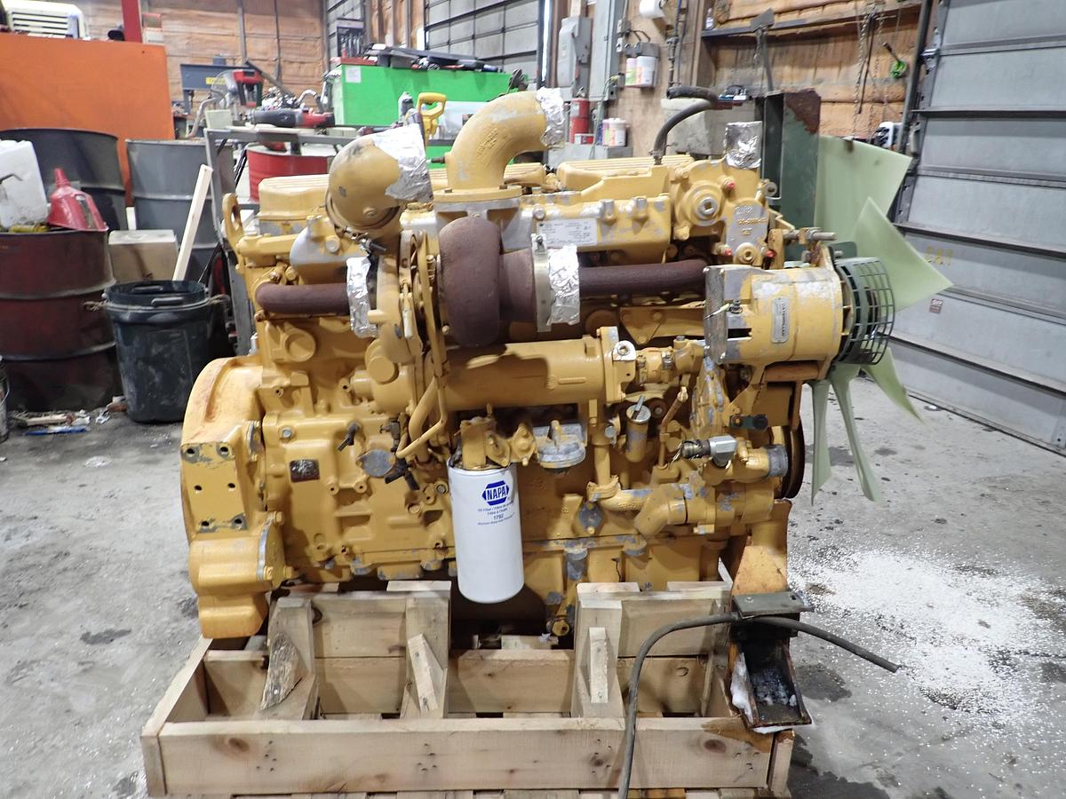 Used 2007 CAT C12 Industrial Diesel Engine LOW HOURS! 