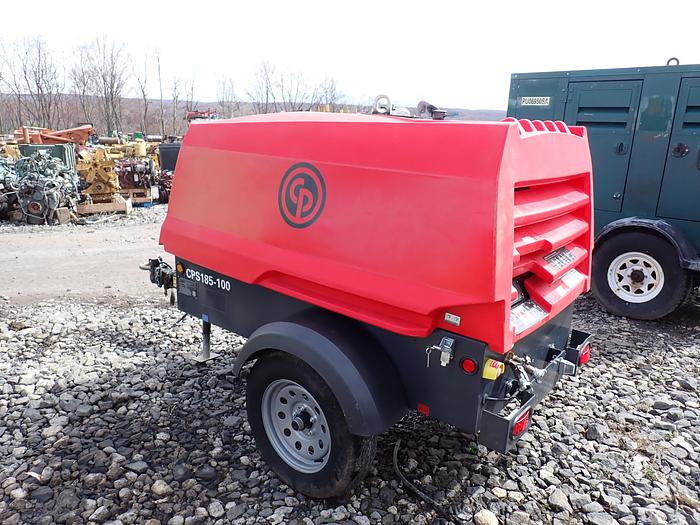Used 2024 Chicago Pneumatic CPS185 Air Compressor 402 HOURS!