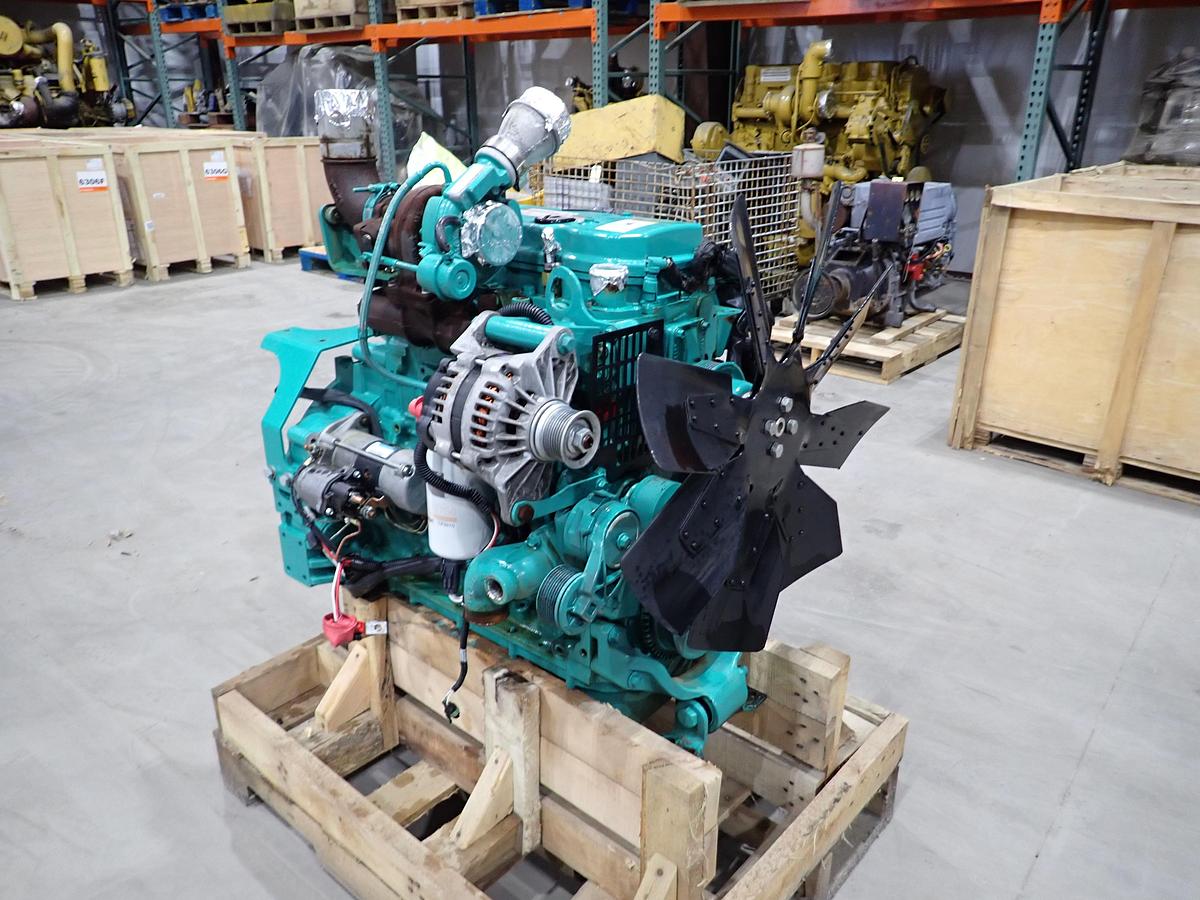 Used 2012 Cummins QSB 4.5 Diesel Engine 135 HOURS!