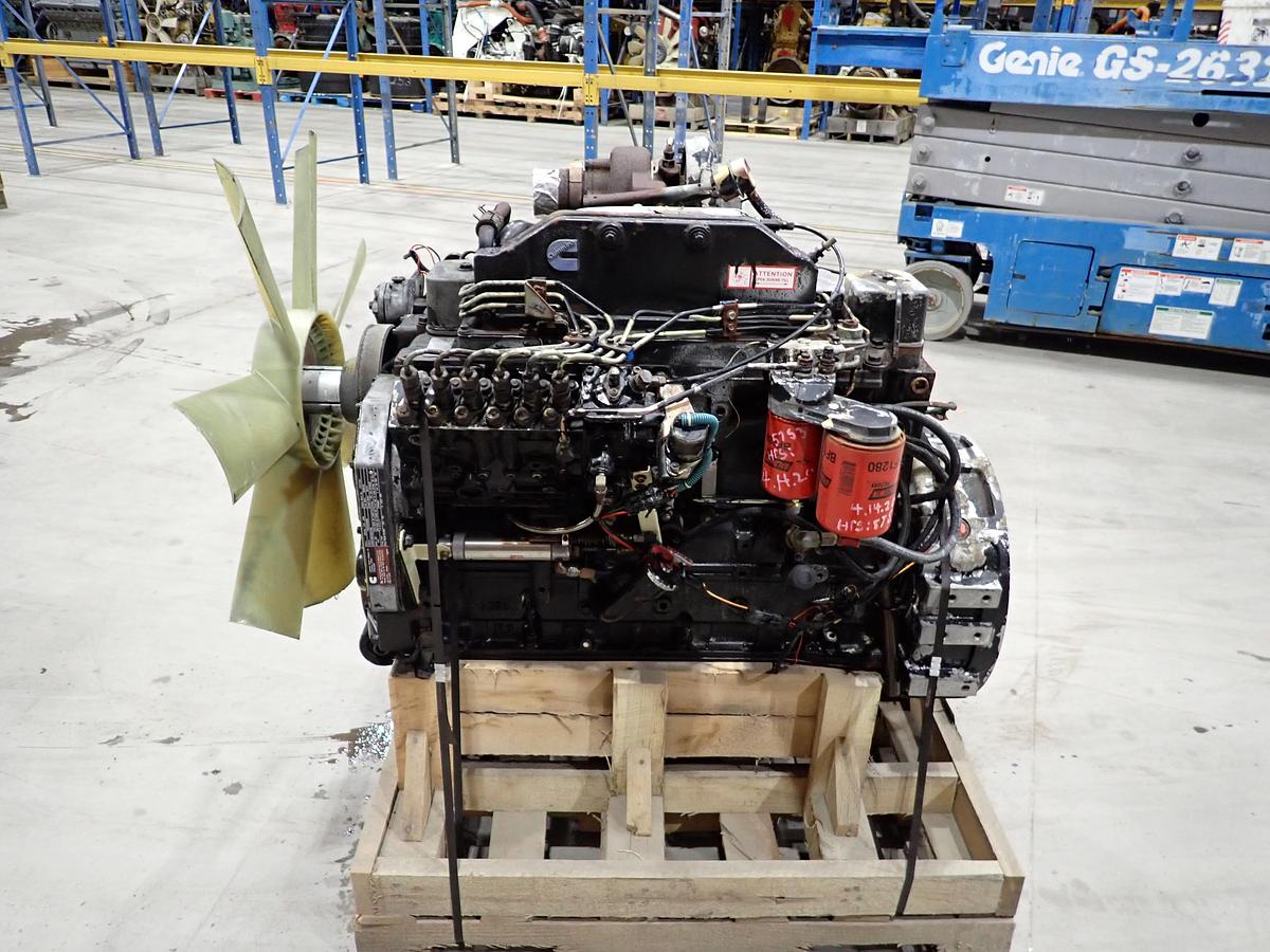 Used 1999 Cummins B5.9C Turbo Diesel Engine P PUMP! 174 HP!