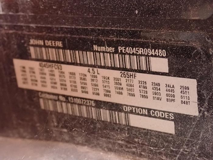 Used 2016 Atlas Copco XATS400 Air Compressor 400 CFM