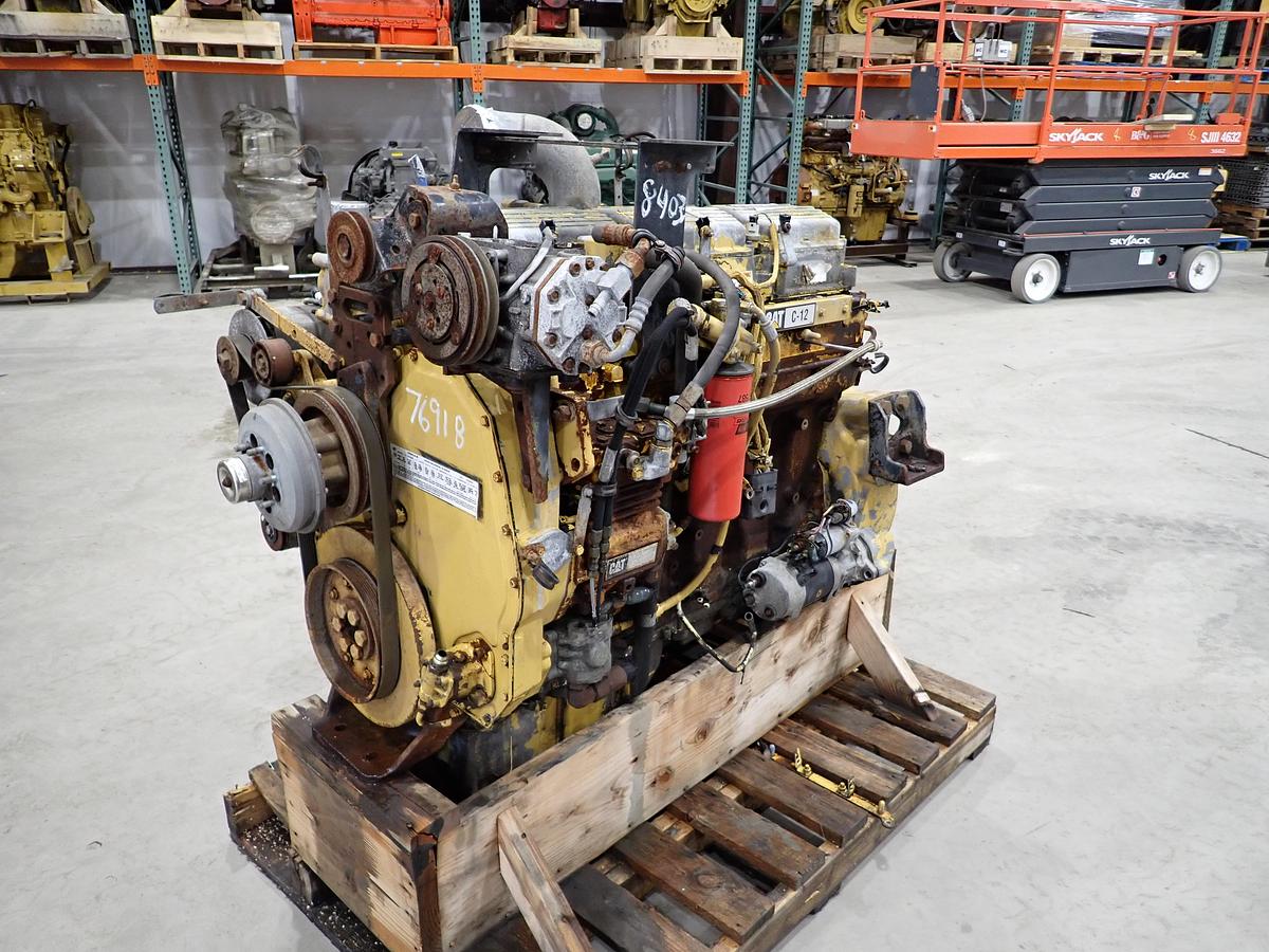 Used 2002 CAT C12 Diesel Engine TAKEOUT