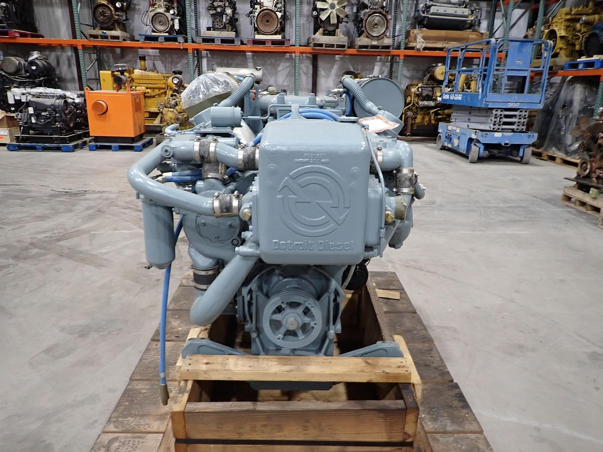 Detroit Diesel 6V92TA Marine Engine GOV'T SURPLUS REBUILT