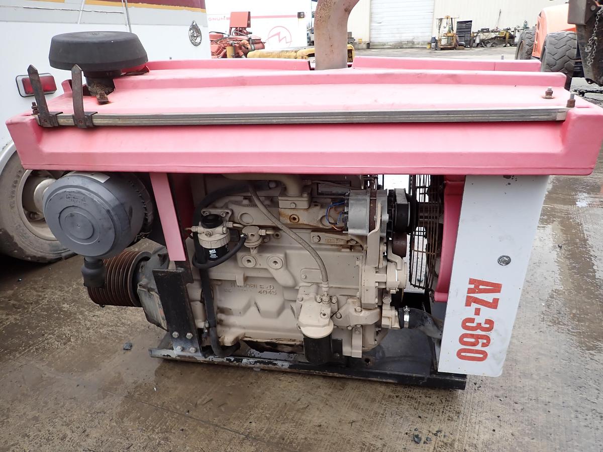 Used 2002 John Deere 4045TF250 Turbo Diesel Engine POWER UNIT! 572 HOURS!