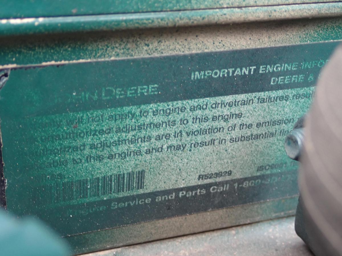 Used 2020 John Deere 6068HF485 Diesel Engine POWER UNIT!