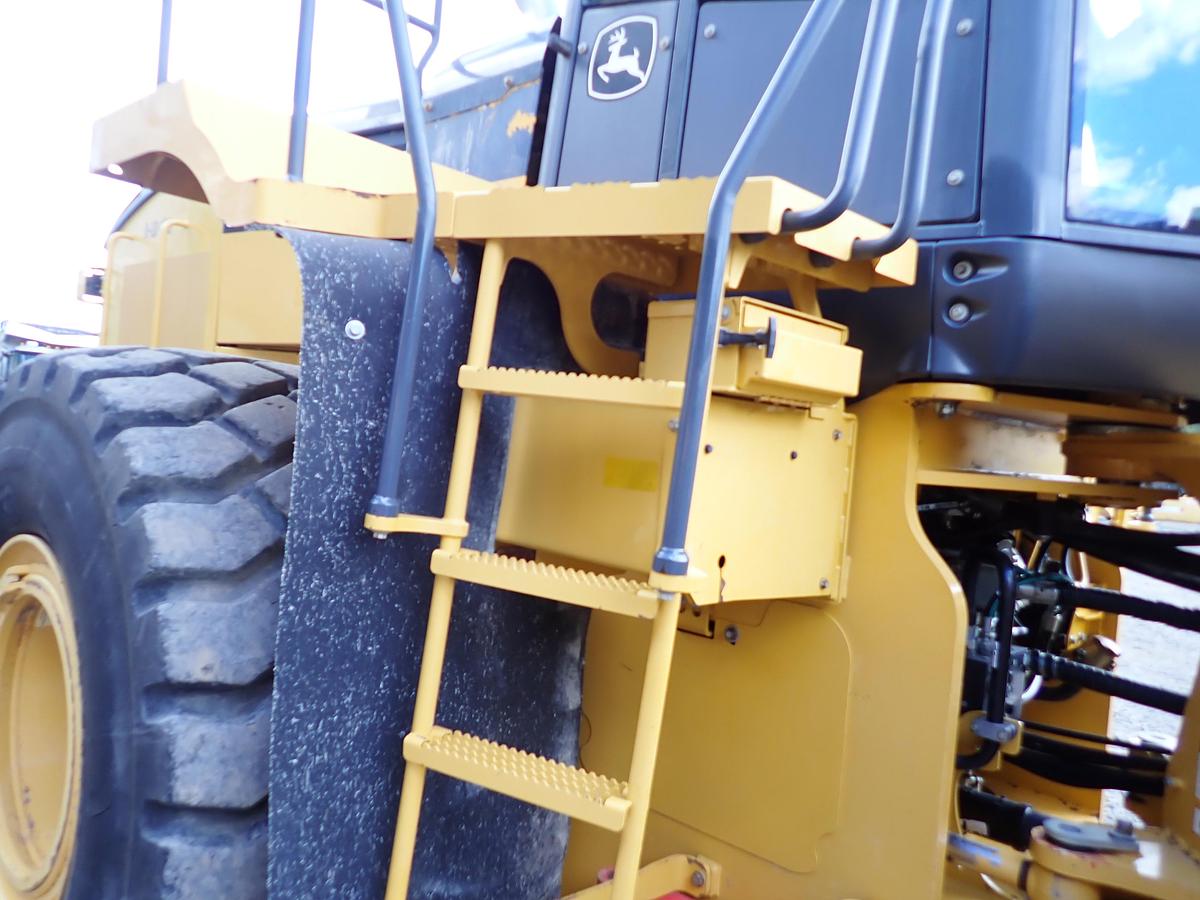 Used 2017 John Deere 844K III Wheel Loader AGGREGATE HANDLER