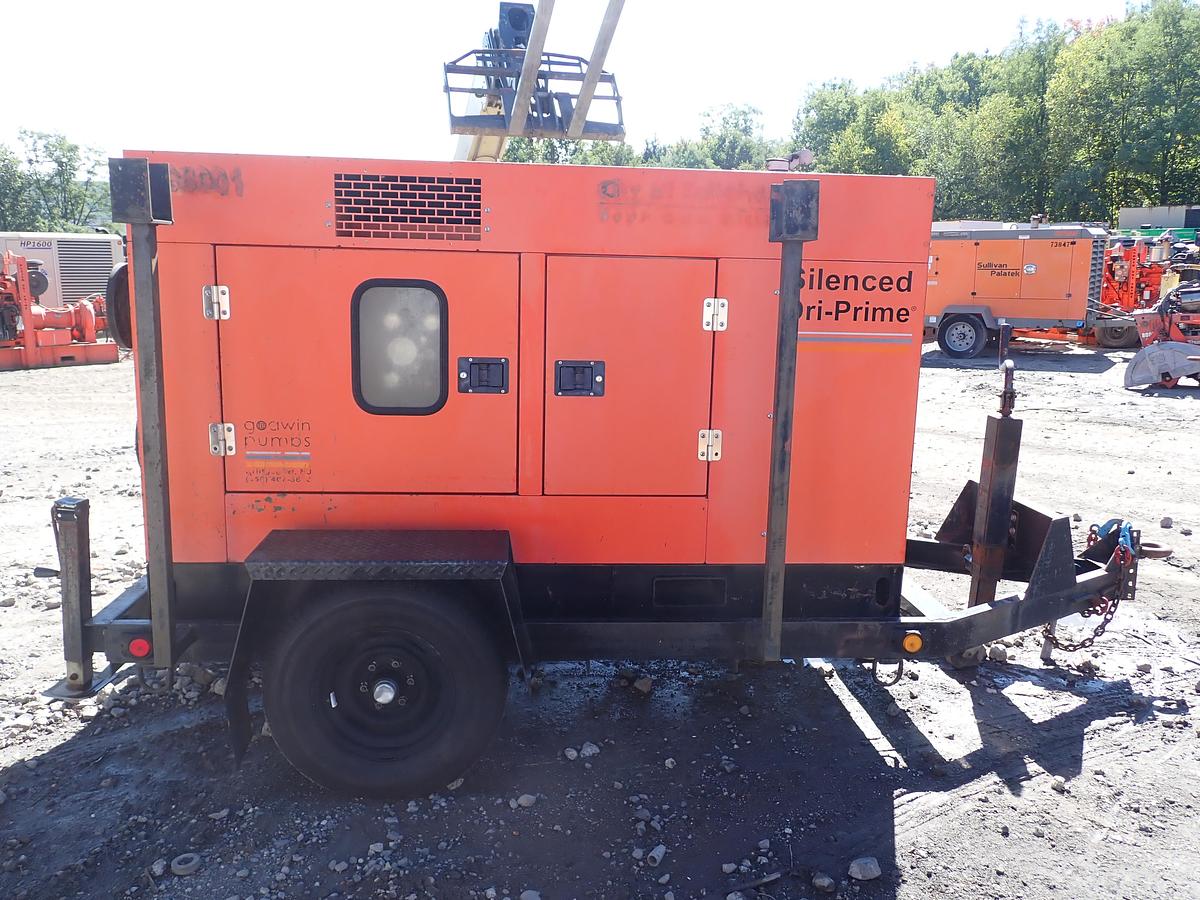 Used 2005 Godwin CD150 6" Enclosed Water Pump CRITICAL SILENCED