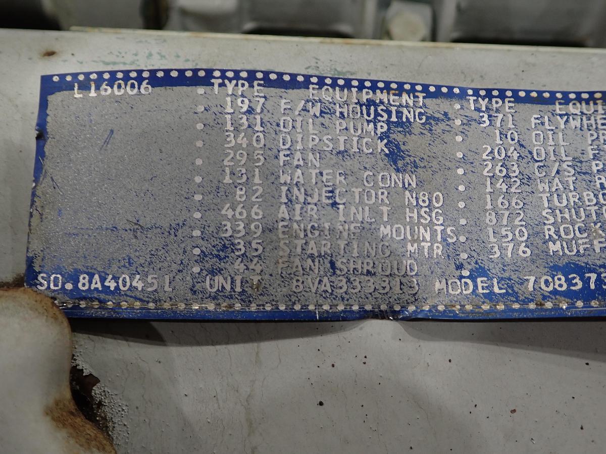 Used Detroit Diesel 8V71TA