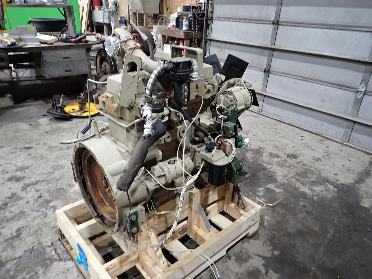 Used John Deere 4045TF151 Turbo Diesel Engine 777 HOURS!