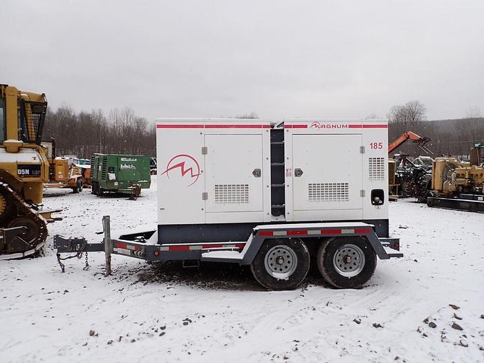 Used 2012 Magnum MMG185D 185 KVA Generator LOW HOURS! VIDEO! Genset Towable Diesel