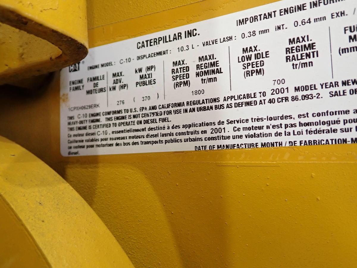 Used 2001 CAT C10 Diesel Engine 350 HP AR # 165-0605