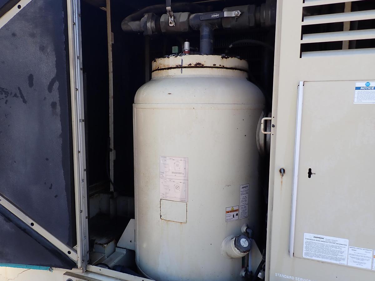 Used 2012 Doosan HP1600 1600 CFM Air Compressor TIER 3