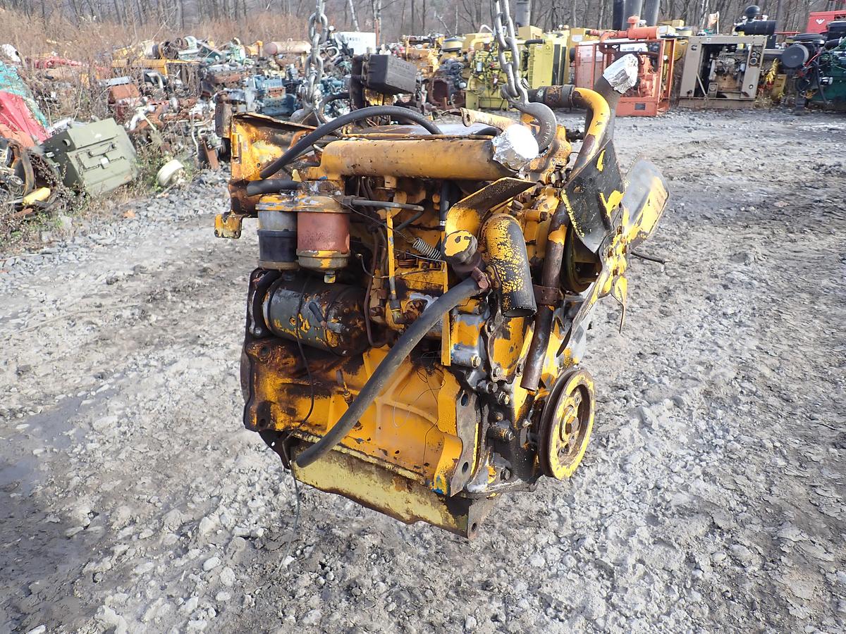 Used Ford 201 Diesel Engine 4500 BACKHOE! New Holland