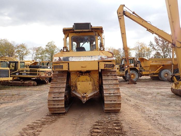 Used 1990 Caterpillar D8N Crawler Dozer CAT EROPS A/C SU Blade 3406C D8