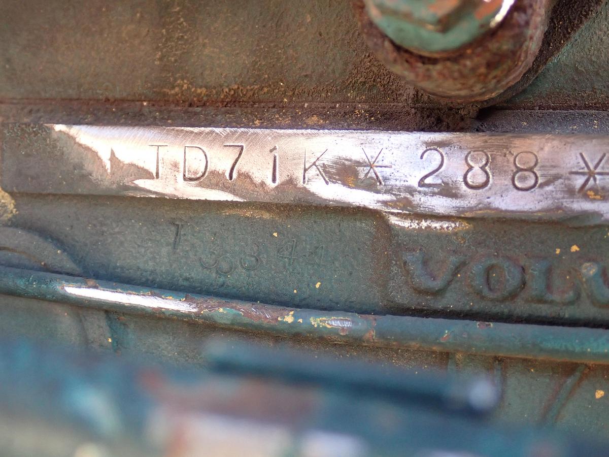 Used Volvo TD71K Diesel Engine 5350 Truck
