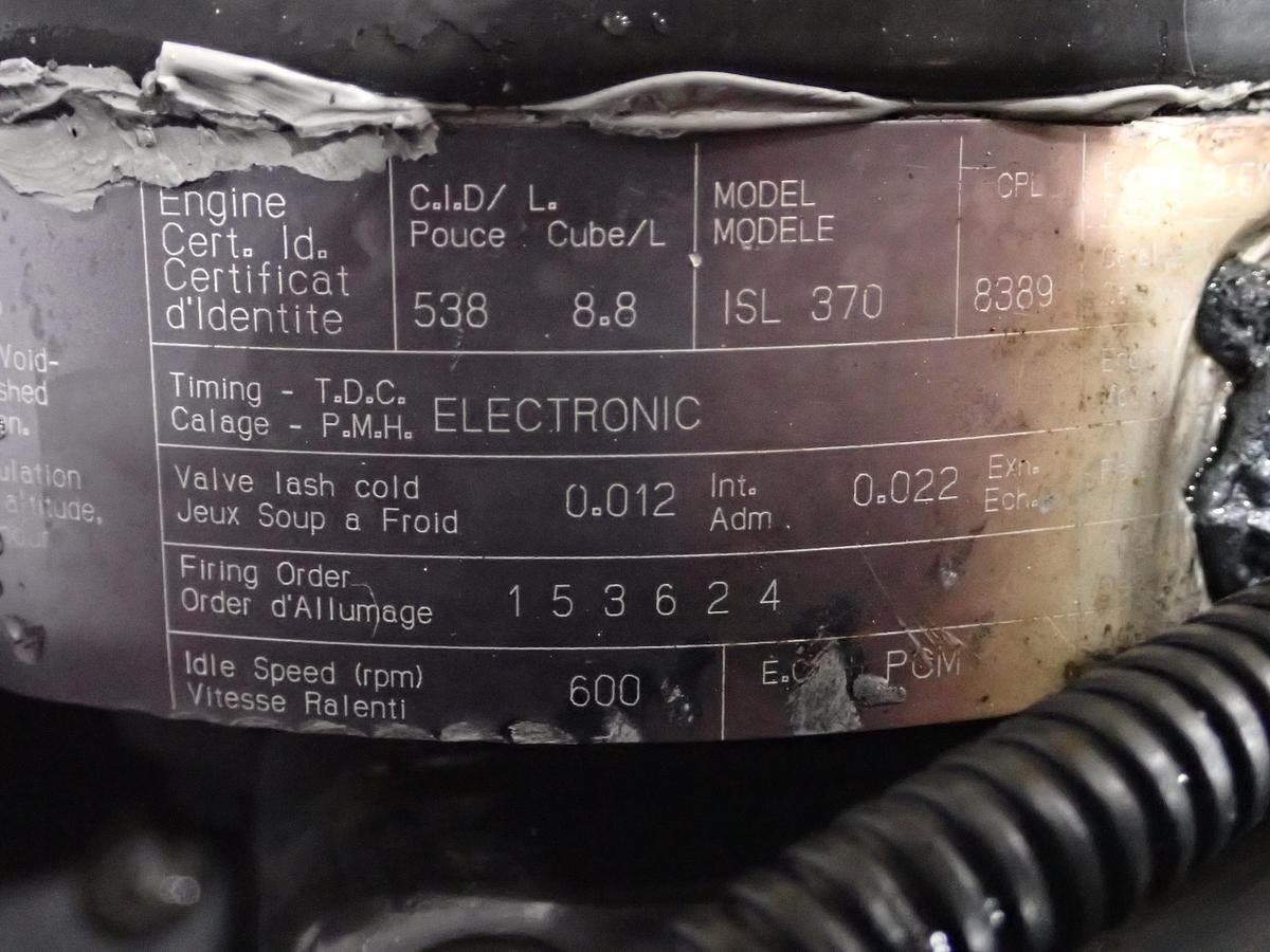 Used 2005 Cummins ISL-370 Diesel Truck Engine LOW MILES! CPL 8389