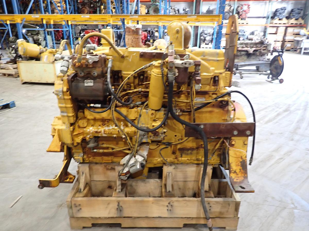 Used 1987 CAT 3406B Diesel Engine AR # 7W5178 16G GRADER