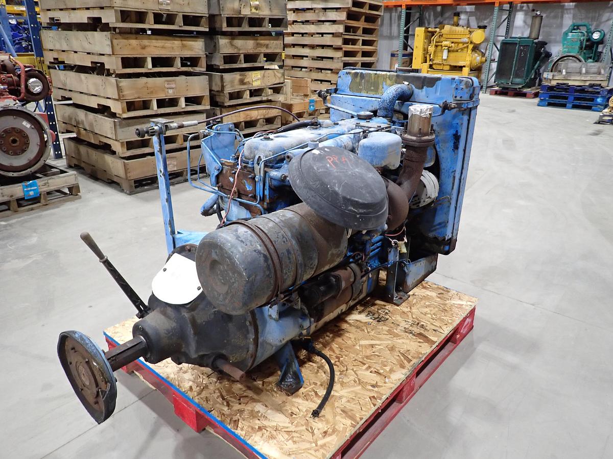 Used Perkins 6.354T Turbo Diesel Engine PTO CLUTCH!