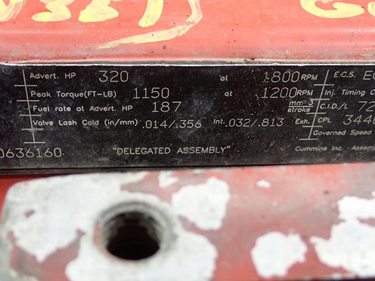 Used 2011 Cummins ISX12 320R