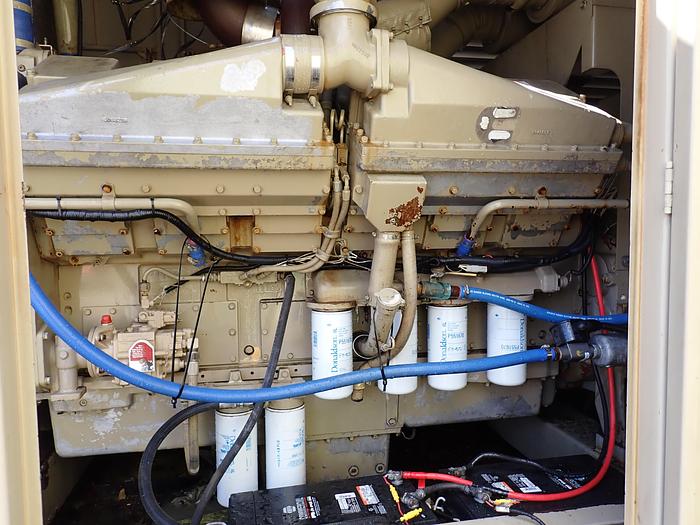 Used 1990 Cummins KTA38-G1 650 KW Generator Set CONTINUOUS DUTY