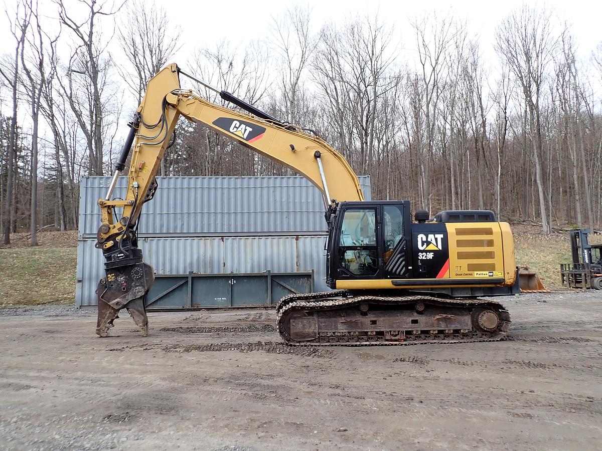 Used 2015 CAT 329FL Hydraulic Excavator 