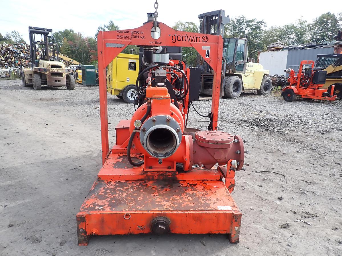 Used 2014 Godwin CD225M 8" Water Pump