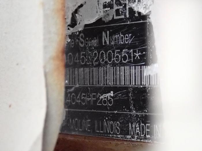 Used 2012 John Deere 4045HF285 Diesel Power Unit