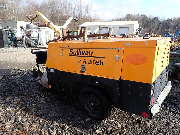Used 2013 Sullivan Palatek D185PJD Air Compressor SANDBLASTER