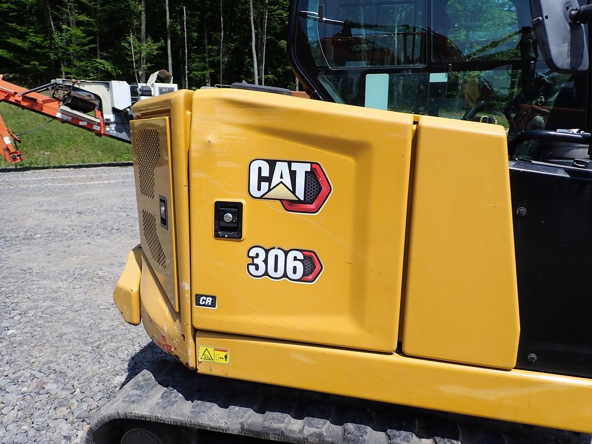 Used 2020 CAT 306 CR Hydraulic Excavator THUMB 1500 HOURS