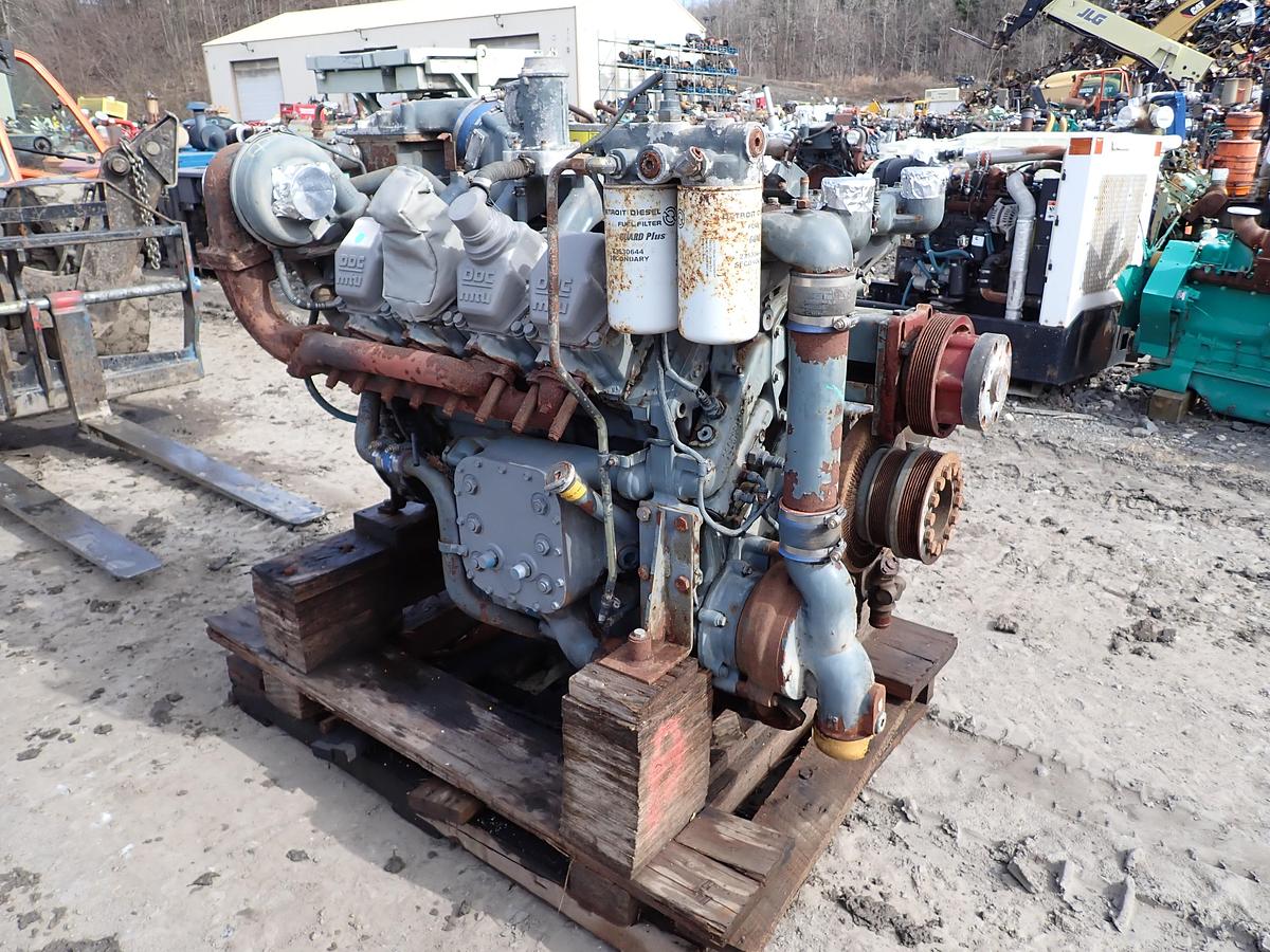 Used 1999 MTU 8V2000 Turbo Diesel Engine
