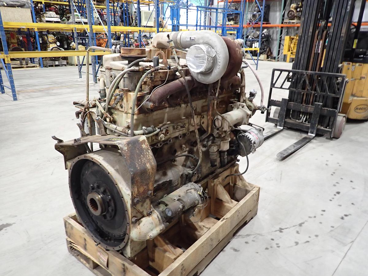 Used Cummins NTA855 C450 LOW HOUR Diesel Engine Hitachi EX700 Excavator