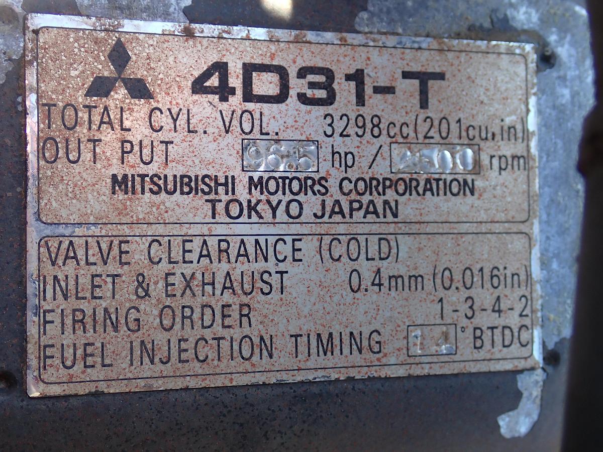 Used Mitsubishi 4D31-T Turbo Diesel Engine 
